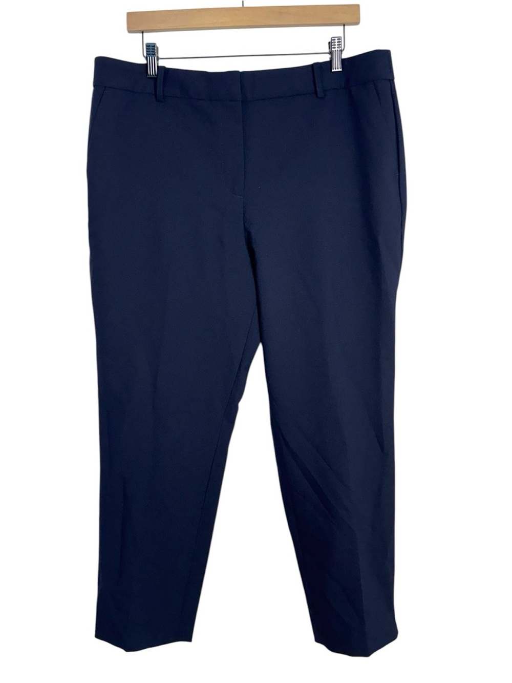 Talbots Hampshire Ankle Pant Trousers Navy Blue Women’s 16 Petite Career